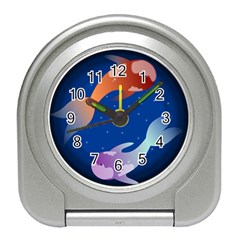 Koi Fish Carp Water Nature Animal Travel Alarm Clock by Semog4