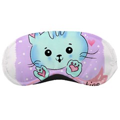 Cat Valentine-s Day Valentine Sleeping Mask by Semog4