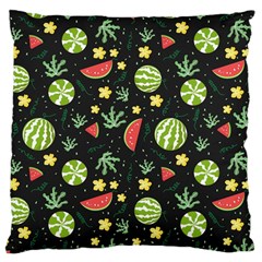 Watermelon Berries Patterns Pattern Large Cushion Case (one Side) by Semog4