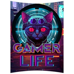 Gamer Life Back Support Cushion by minxprints