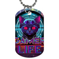 Gamer Life Dog Tag (one Side) by minxprints