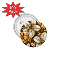 Flowers Pattern Floral Patterns Decorative Art 1 75  Buttons (100 Pack)  by Semog4