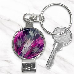 Colorful Artistic Pattern Design Nail Clippers Key Chain by Semog4