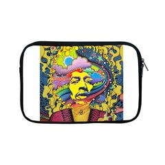 Psychedelic Rock Jimi Hendrix Apple Ipad Mini Zipper Cases by Semog4