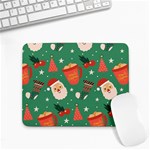 Colorful Funny Christmas Pattern Small Mousepad Front