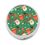 Colorful Funny Christmas Pattern 4-Port USB Hub (Two Sides) Back