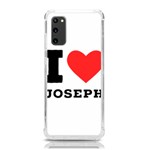 I love joseph Samsung Galaxy S20 6.2 Inch TPU UV Case Front