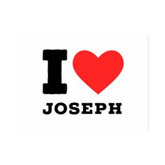 I Love Joseph Premium Plush Fleece Blanket (mini) by ilovewhateva