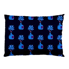 Flower Vase Pattern Pillow Case by Ravend