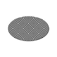 Background-pattern-halftone Sticker (oval) by Semog4