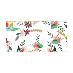 Floral-backdrop-pattern-flower Yoga Headband by Semog4