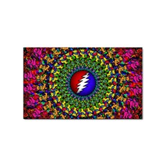 Grateful Dead Sticker Rectangular (100 Pack) by Semog4