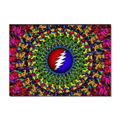 Grateful Dead Sticker A4 (10 Pack) by Semog4