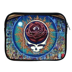 Grateful Dead Skull Rose Apple Ipad 2/3/4 Zipper Cases by Semog4