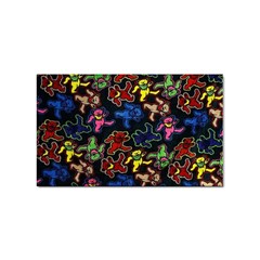 Grateful Dead Pattern Sticker (rectangular) by Semog4