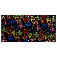 Grateful Dead Pattern Banner And Sign 4  X 2  by Semog4