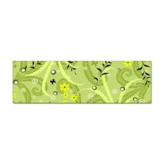 Seamless Pattern Green Garden Sticker (bumper) by Semog4