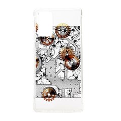 Gears Movement Machine Samsung Galaxy Note 20 Tpu Uv Case by Semog4