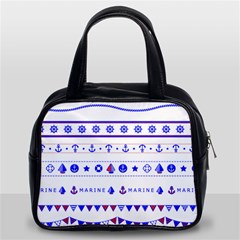 Marine Nautical Clip Art Classic Handbag (two Sides) by Salman4z