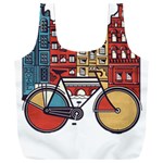 Amsterdam Graphic Design Poster Illustration Full Print Recycle Bag (XXXL) Front