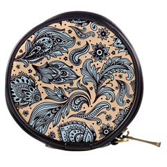 Texture Ornament Paisley Mini Makeup Bag by Salman4z