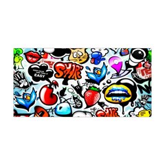 Graffiti Art Cartoon Comic Yoga Headband by Salman4z