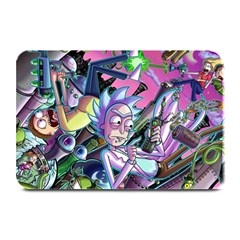 Rick And Morty Time Travel Ultra Plate Mats by Salman4z