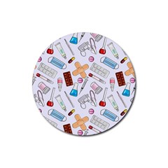 Medicine Rubber Coaster (round) by SychEva