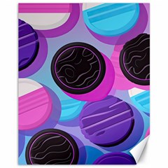 Cookies Chocolate Cookies Sweets Snacks Baked Goods Canvas 11  X 14  by Jancukart