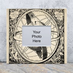 Vintage Planet White Wall Photo Frame 5  X 7  by ConteMonfrey