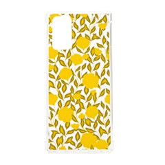 Blue Flowers On The Wall   Samsung Galaxy Note 20 Tpu Uv Case by ConteMonfrey