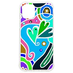 Crazy Pop Art - Doodle Hearts   Iphone 12/12 Pro Tpu Uv Print Case by ConteMonfrey