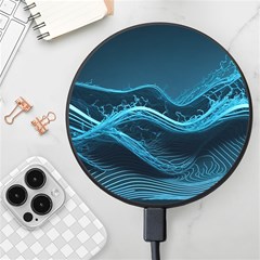 Technology Computer Background (1) Wireless Fast Charger(black) by Simbadda