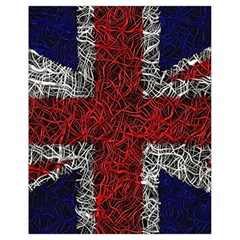 Union Jack Flag Uk Patriotic Drawstring Bag (small) by Celenk