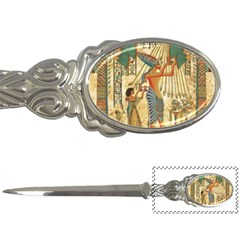 Egyptian Man Sun God Ra Amun Letter Opener by Celenk