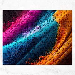 Abstract Art Artwork Rectangular Jigsaw Puzzl by Uceng