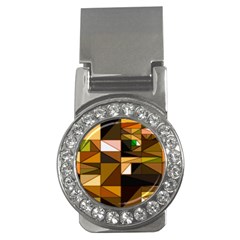 Abstract Experimental Geometric Shape Pattern Money Clips (cz)  by Uceng