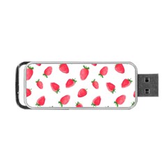 Strawberry Portable Usb Flash (one Side) by SychEva