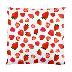 Strawberries Standard Cushion Case (two Sides) by SychEva