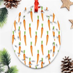 Carrot Ornament (oval Filigree) by SychEva