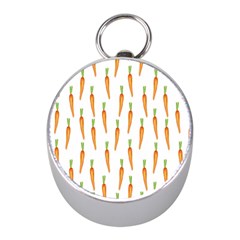 Carrot Mini Silver Compasses by SychEva