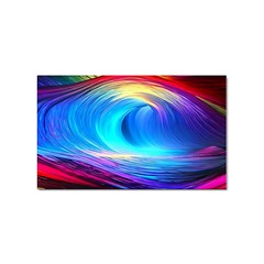 Art Fantasy Painting Colorful Pattern Design Sticker (rectangular) by Ravend