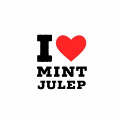 I Love Mint Julep Wooden Puzzle Square by ilovewhateva