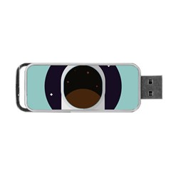 Astronaut Space Astronomy Universe Portable Usb Flash (two Sides) by Salman4z