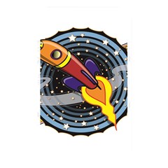 Rocket Space Clipart Illustrator Memory Card Reader (rectangular) by Salman4z