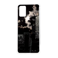 City Night Moon Skyline Skyscraper Samsung Galaxy S20plus 6 7 Inch Tpu Uv Case by Salman4z