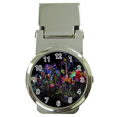 Grunge Paint Splatter Splash Ink Money Clip Watches by Salman4z