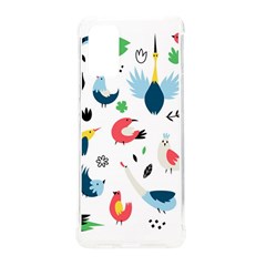 Vector Set Isolates With Cute Birds Scandinavian Style Samsung Galaxy S20plus 6 7 Inch Tpu Uv Case by Salman4z