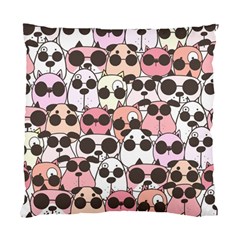 Cute-dog-seamless-pattern-background Standard Cushion Case (two Sides) by Salman4z