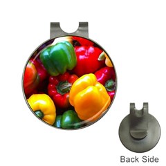 Colorful Capsicum Hat Clips With Golf Markers by Sparkle